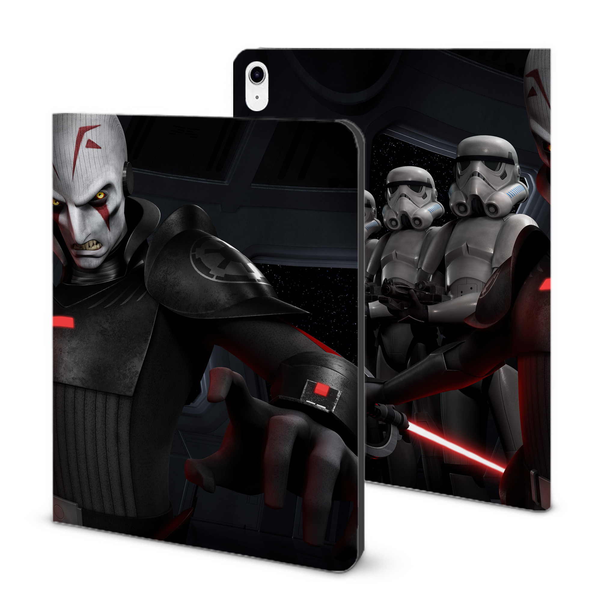 （画像用） スター・ウォーズ Star Wars IPad ケース ブック型 PUレザー TPU 耐衝撃 軽量 薄型 ペン収納なし 全面保護 IPad 各モデル対応
